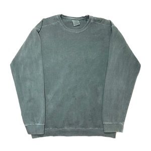 Large Greenish Sweatshirt Crewneck